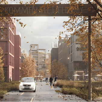 Квартал із деревини