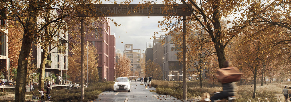 Квартал із деревини