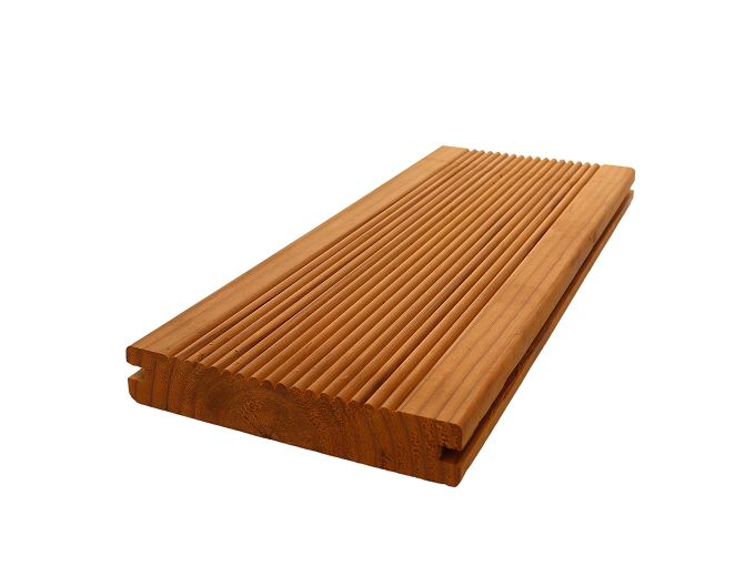 Grooved Thermo Pine Decking - фото 1